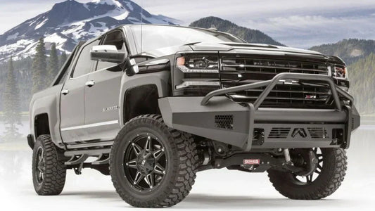 Black Steel: The Ultimate Aftermarket Bumper for Your Chevy 1500