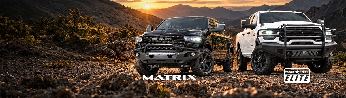 2025 Ram 1500 with a SmartSteel Verified Fab Fours bumper