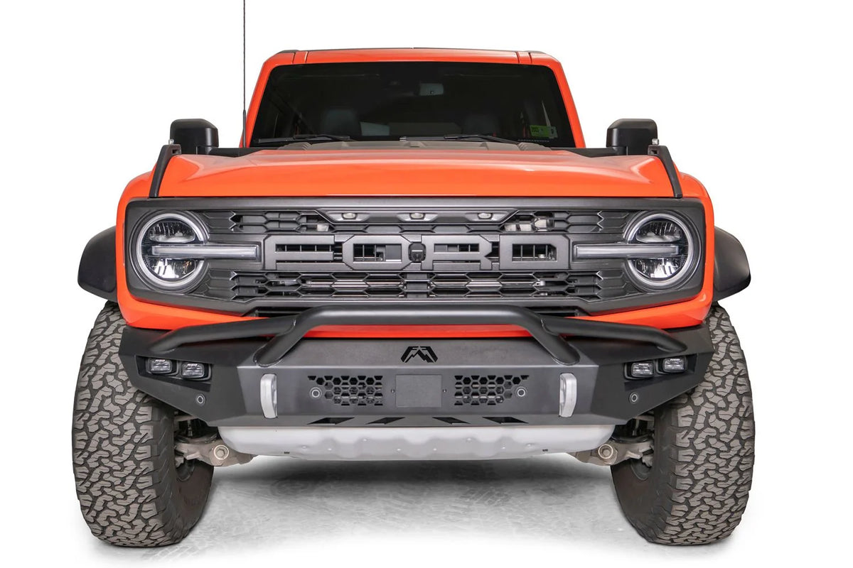 Fab Fours Vengeance front bumper on a Ford Bronco & Bronco Raptor