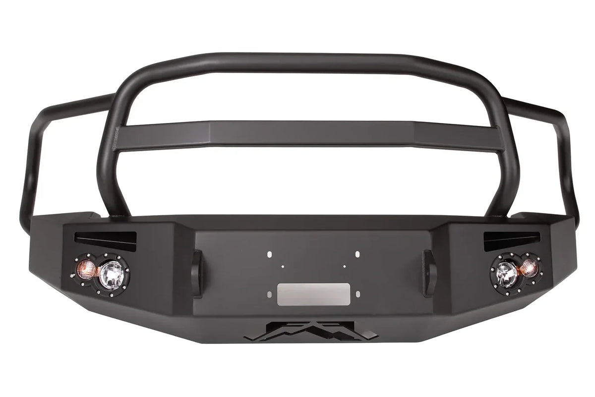 Fab Fours Premium winch front bumper with full grille guard for Ram 1500 and 1500 Classic