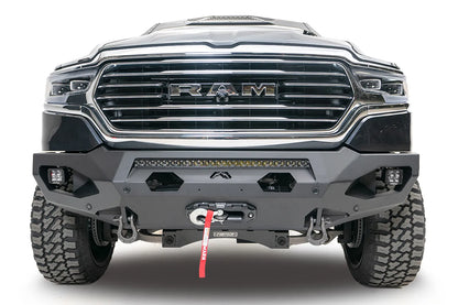 Fab Fours Matrix front bumper on a Ram 1500, front view