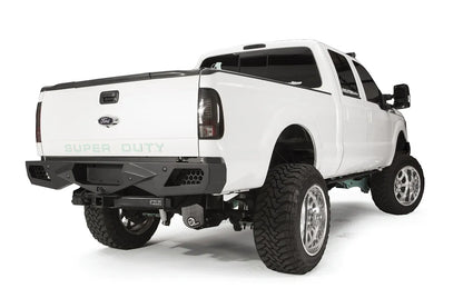 Fab Fours Vengeance rear bumper on a Ford Super Duty