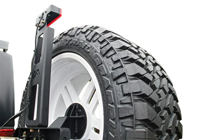 Fab Fours third brake light on a black mount bracket