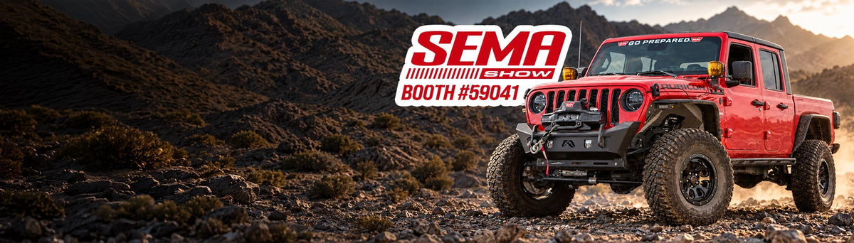 Fab Fours-equipped truck for SEMA 2026