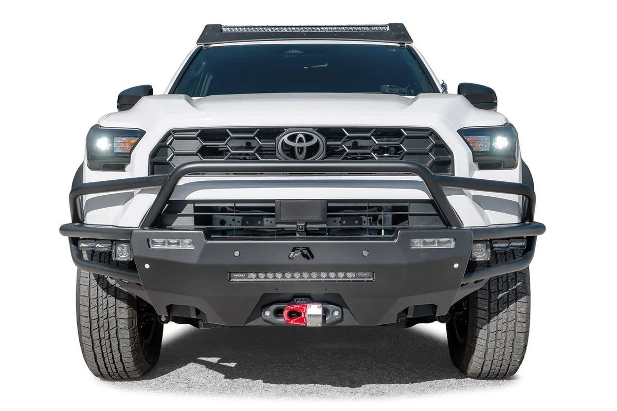 Fab Fours Hybrid front bumper on a Toyota 4Runner, front view