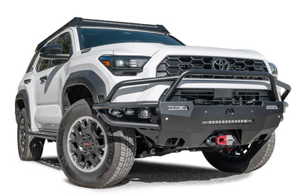 Fab Fours Hybrid front bumper on a Toyota 4Runner, passenger side view
