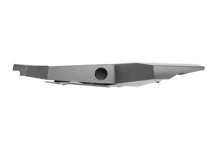 Fab Fours Toyota Tacoma trail door, bottom view, showing the faceted lower edge and drain opening