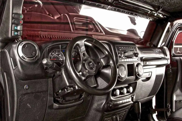 Fab Fours Legend build interior dashboard