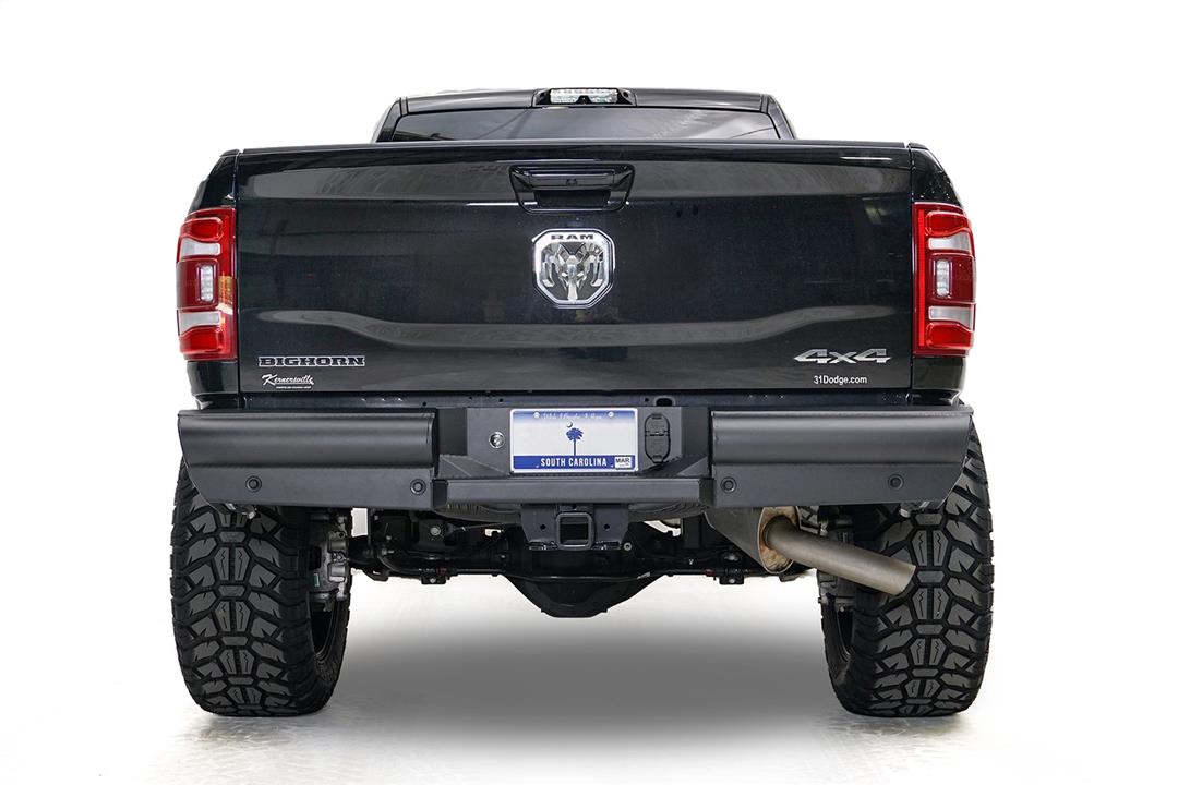 2019-2024 Dodge 2500-3500 HD Black Steel Elite Rear | Fab Fours