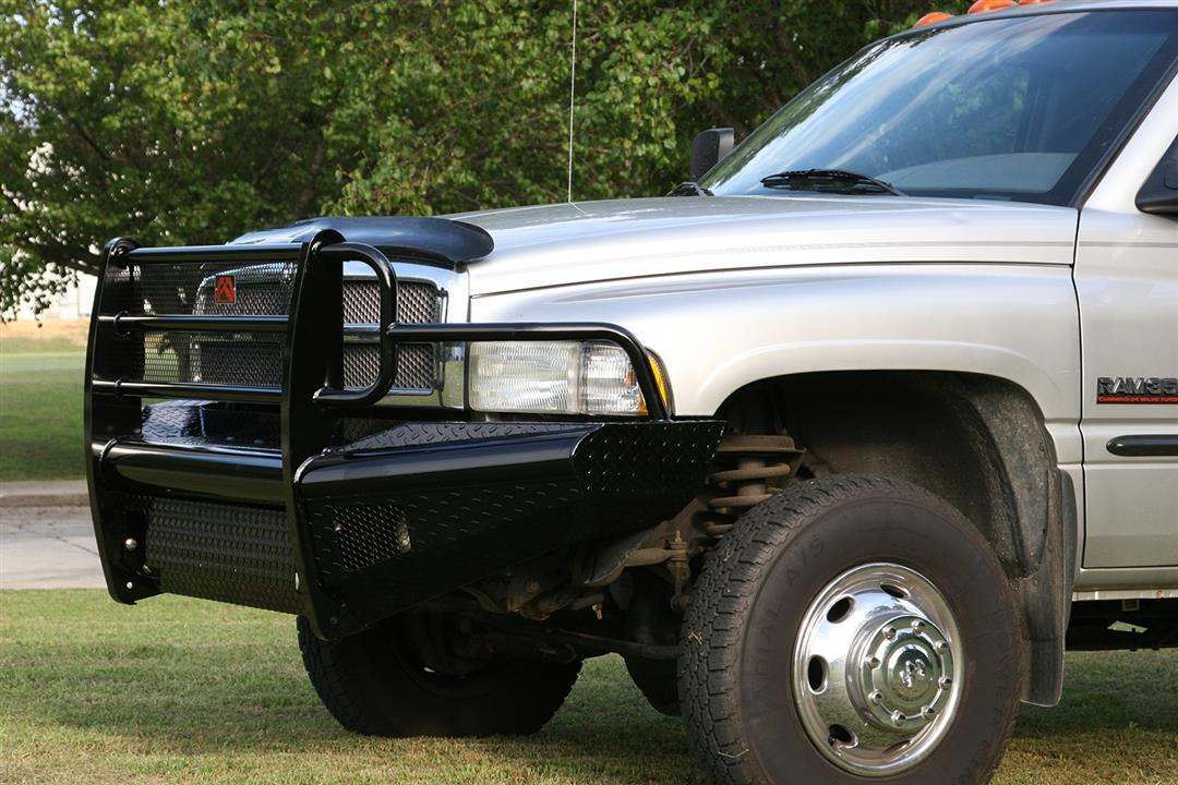 1994-2002 Dodge HD Front Ranch Bumper w/ Full Guard (2500 - 5500) w ...