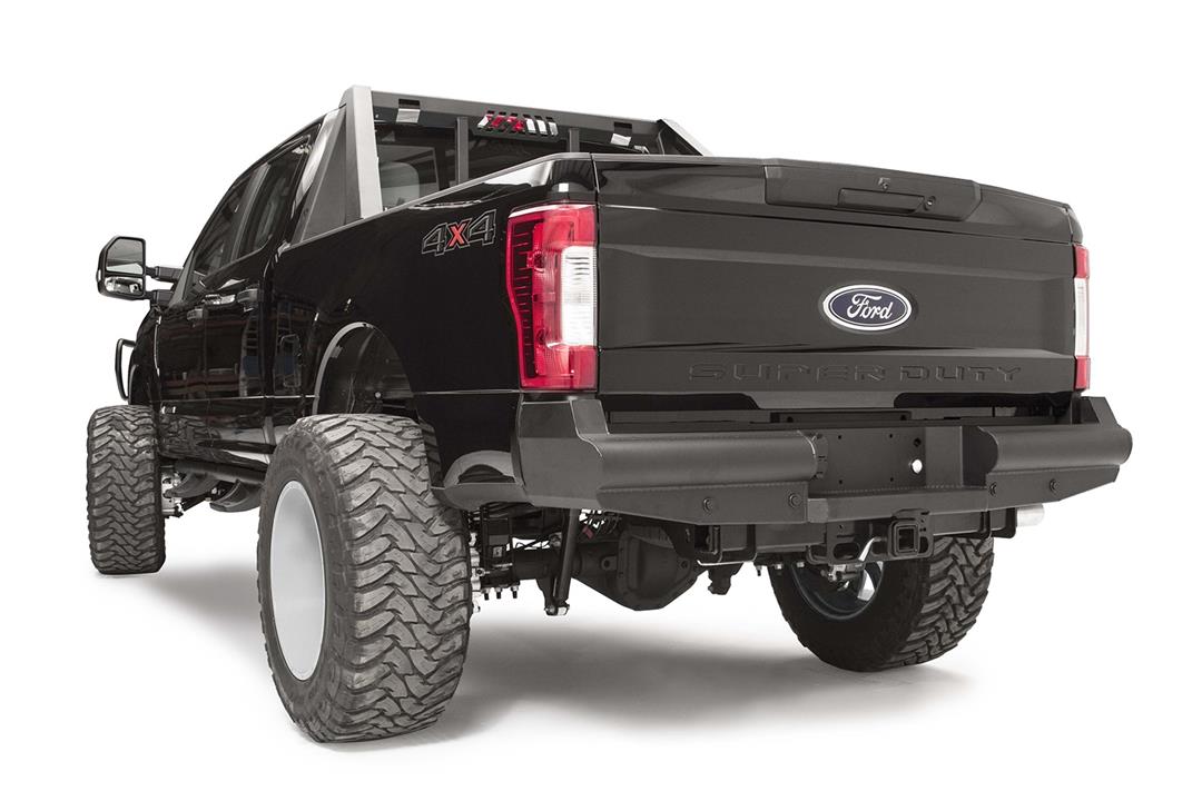 2017-2022 Ford Super Duty Rear ELITE Ranch Bumper (F250-F350) | Fab Fours