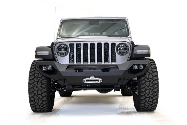 2018-2024 Jeep JL/ JT Rubicon Matrix Front Bumper | Fab Fours