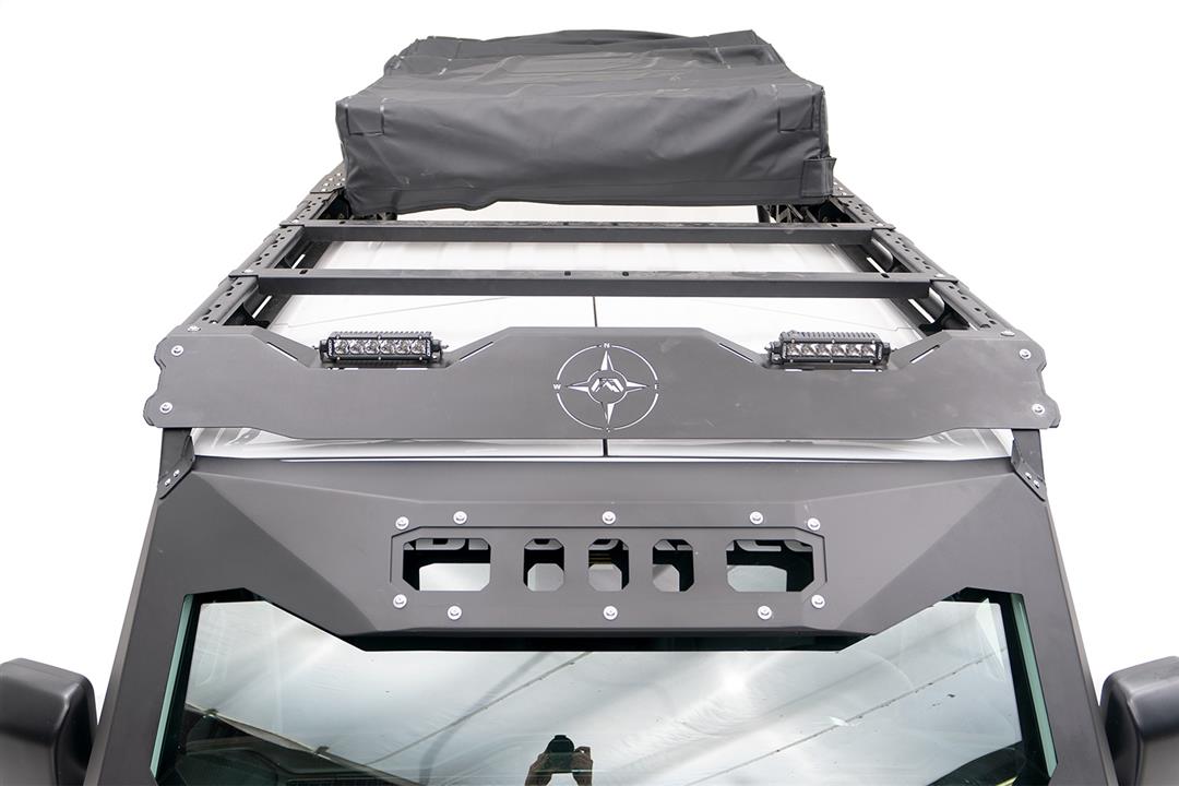 2020-2024 JT Gladiator Overland Rack Extension Accessory | Fab Fours