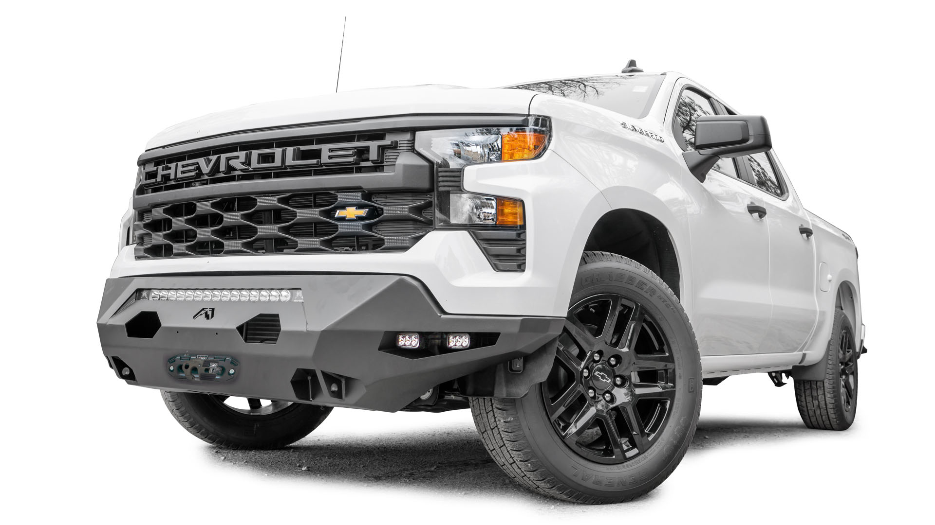 2022-2025 Chevy 1500 Matrix Front Winch Bumper w/ No Guard (Non-sensor ...
