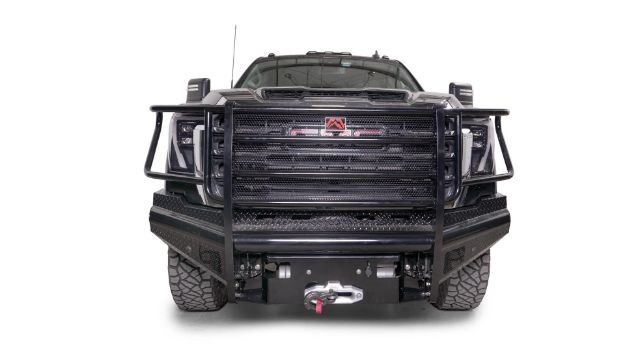 2024-2026 GMC HD Black Steel Sensor Front Bumper w/ Full Guard