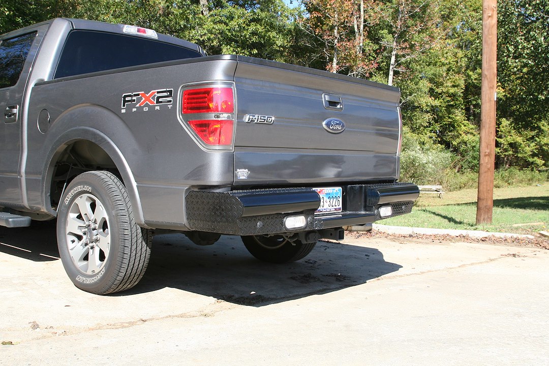 2009-2014 Ford F150 Rear Ranch Bumper (F150) | Fab Fours