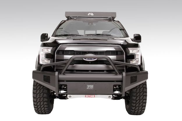 Black Steel ELITE 1500 Front Lower Guard Vertical Plate | Fab Fours