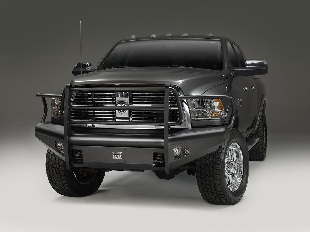 2006 Dodge Ram 2500 Ranch Hand Bumpers 2006-2009 Dodge HD Front ELITE Ranch Bumper w/ Full Guard (2500 - 5500