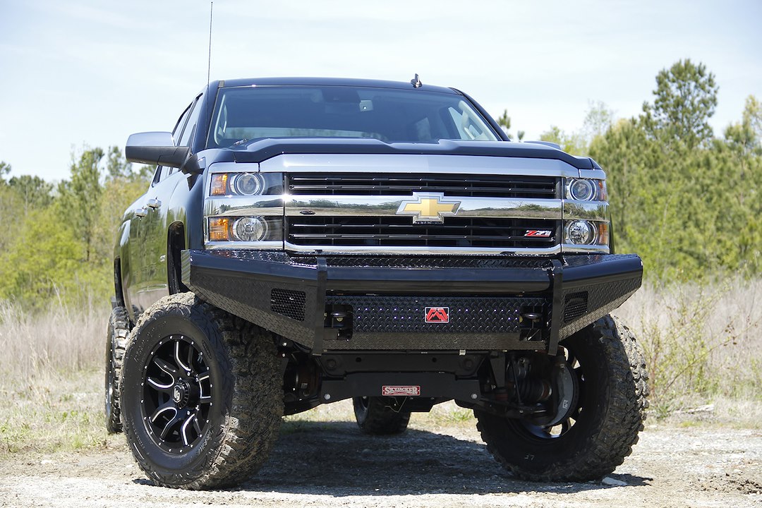 2015-2019 Chevy HD Front Ranch Bumper w/ No Guard (2500 - 3500) w/ Tow ...